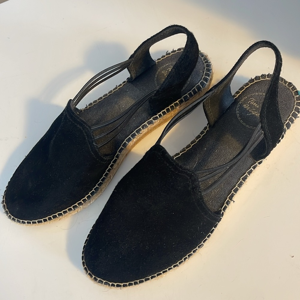 Toni Pons Black Espadrilles size 40
